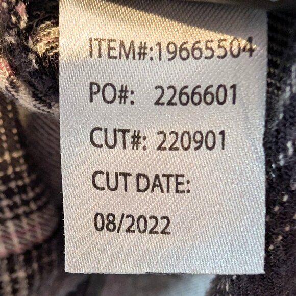 Torrid Women's Button down flannel shirt plus size 0 blouse Plaid top cozy chic - Picture 8 of 9